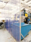 noise reduction with PVC curtains